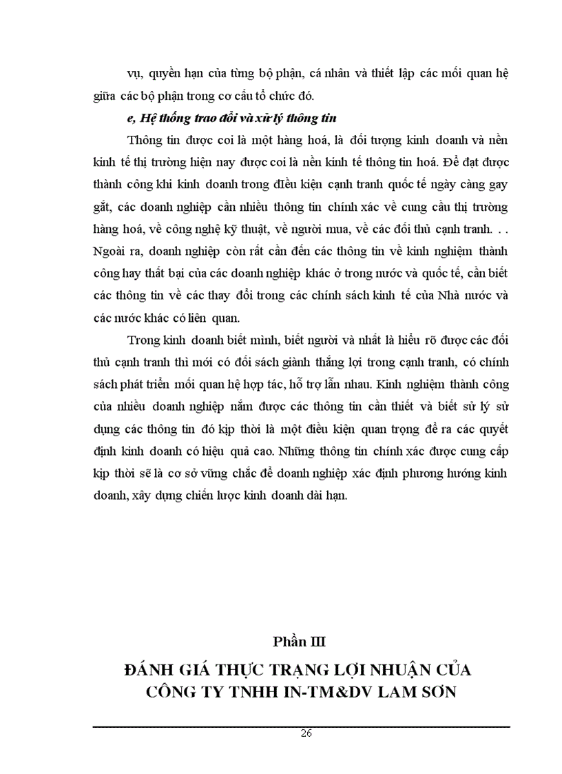image for page Lợi nhuận và một số giải pháp nâng cao lợi nhuận cho công ty TNHH IN – TM& DV Lam Sơn