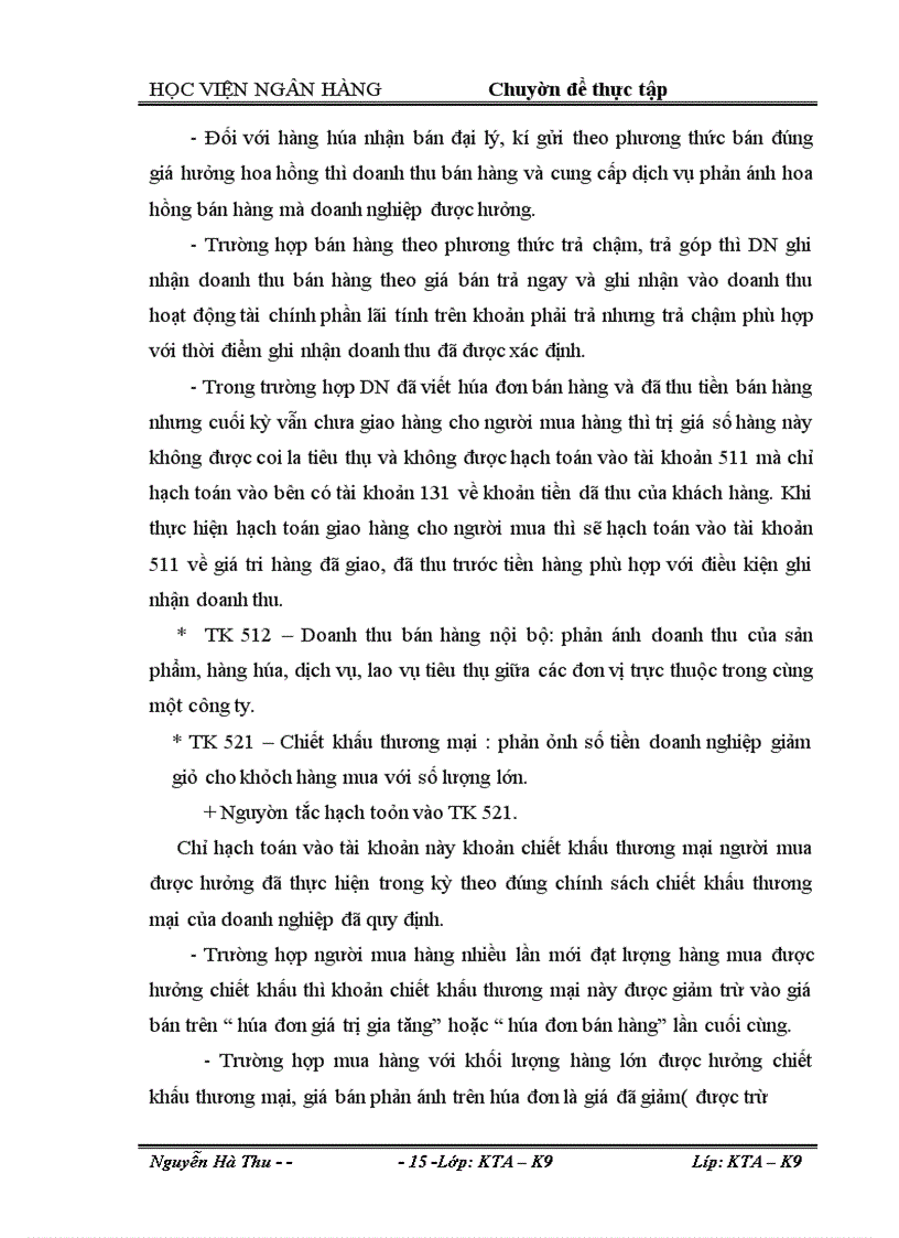 image for page Kế toán bán hàng và xác định kết quả bán hàng của Công ty TNHH sản xuất và thương mại An Hưng