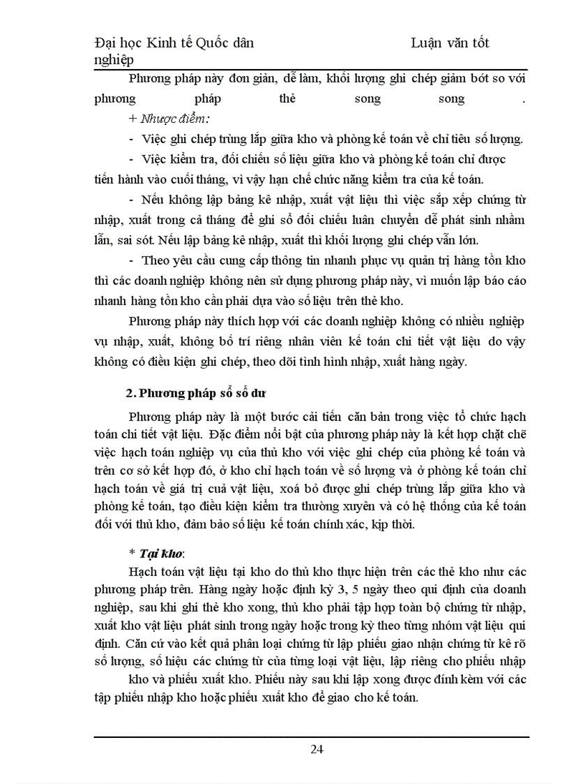 image for page Hoàn thiện hạch toán vật liệu và phương hướng nâng cao hiệu quả sử dụng vật liệu tại công ty cơ khí may Gia Lâm
