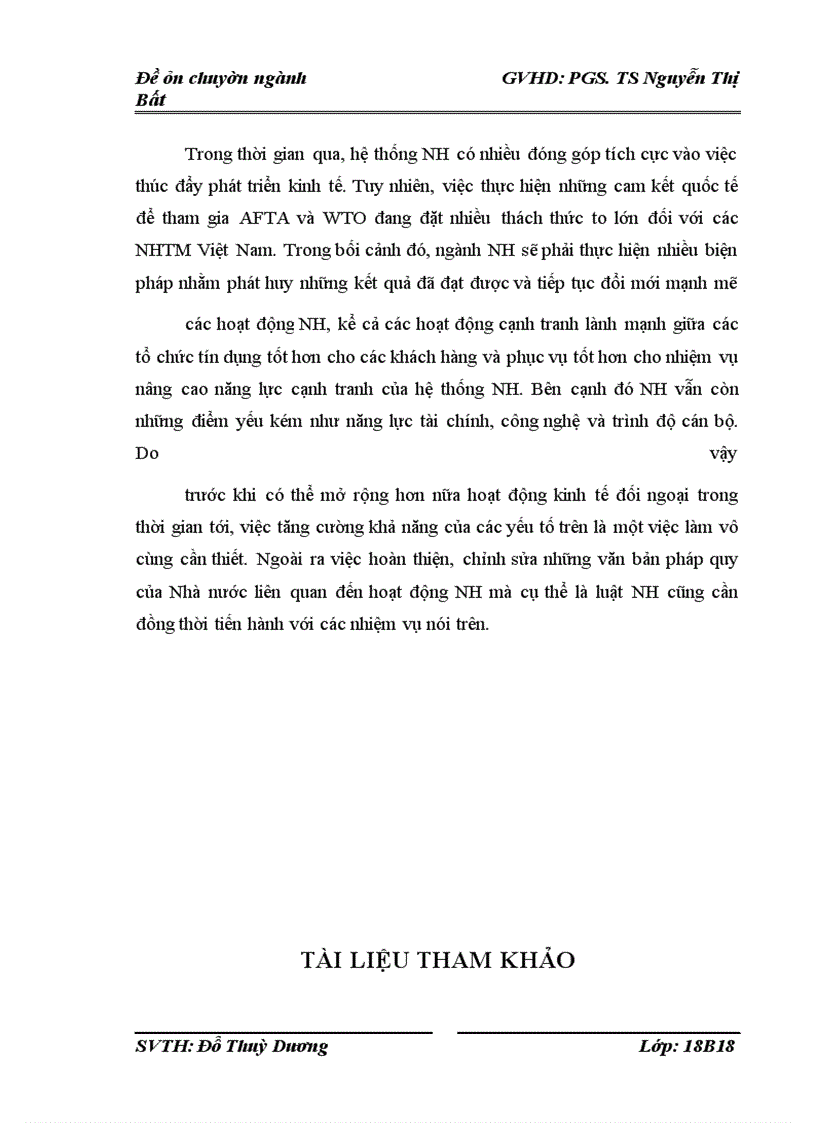 image for page Các giải pháp nhằm nâng cao khả năng cạnh tranh của Ngân hàng thương mại Việt Nam để tham gia hội nhập kinh tế tài chính khu vực và thế giới