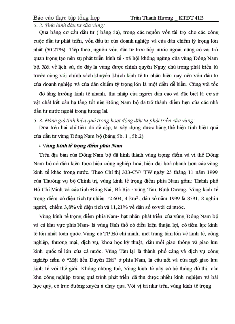 image for page Báo cáo thực tập tại Bộ Kế hoạch và đầu tư và Vụ kinh tế địa phương và lãnh thổ