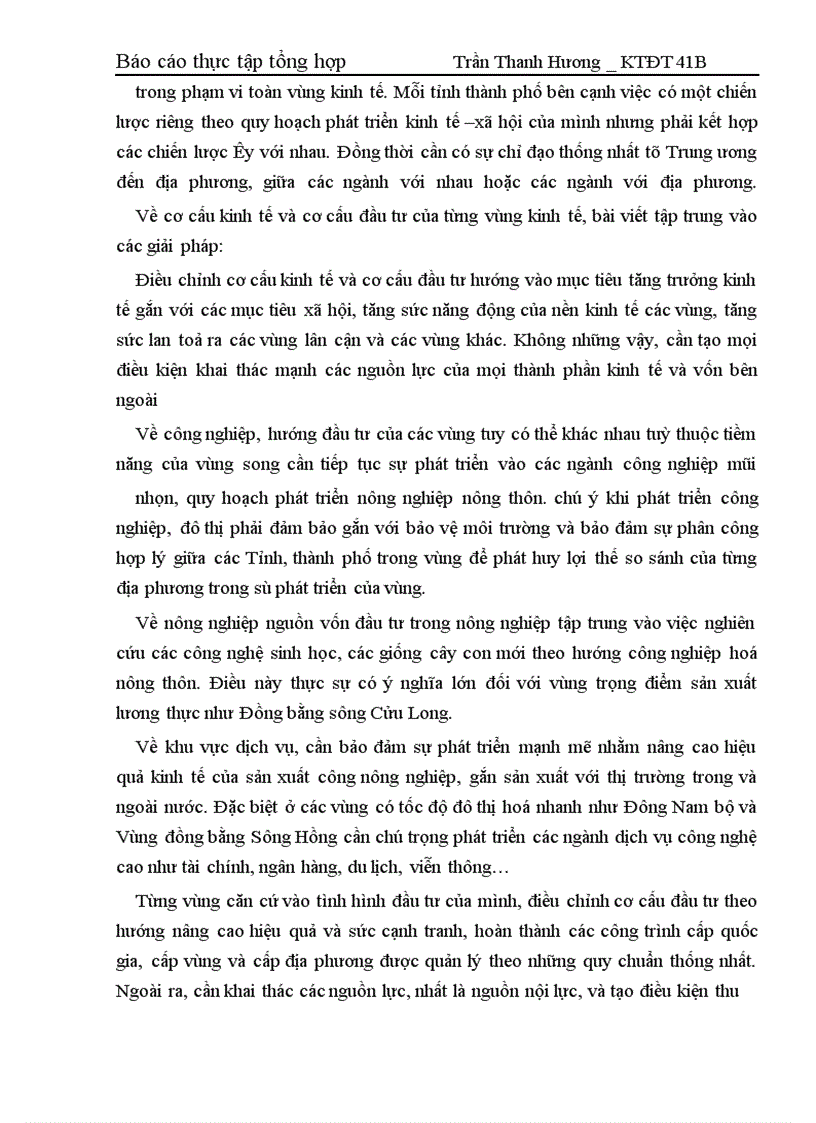 image for page Báo cáo thực tập tại Bộ Kế hoạch và đầu tư và Vụ kinh tế địa phương và lãnh thổ