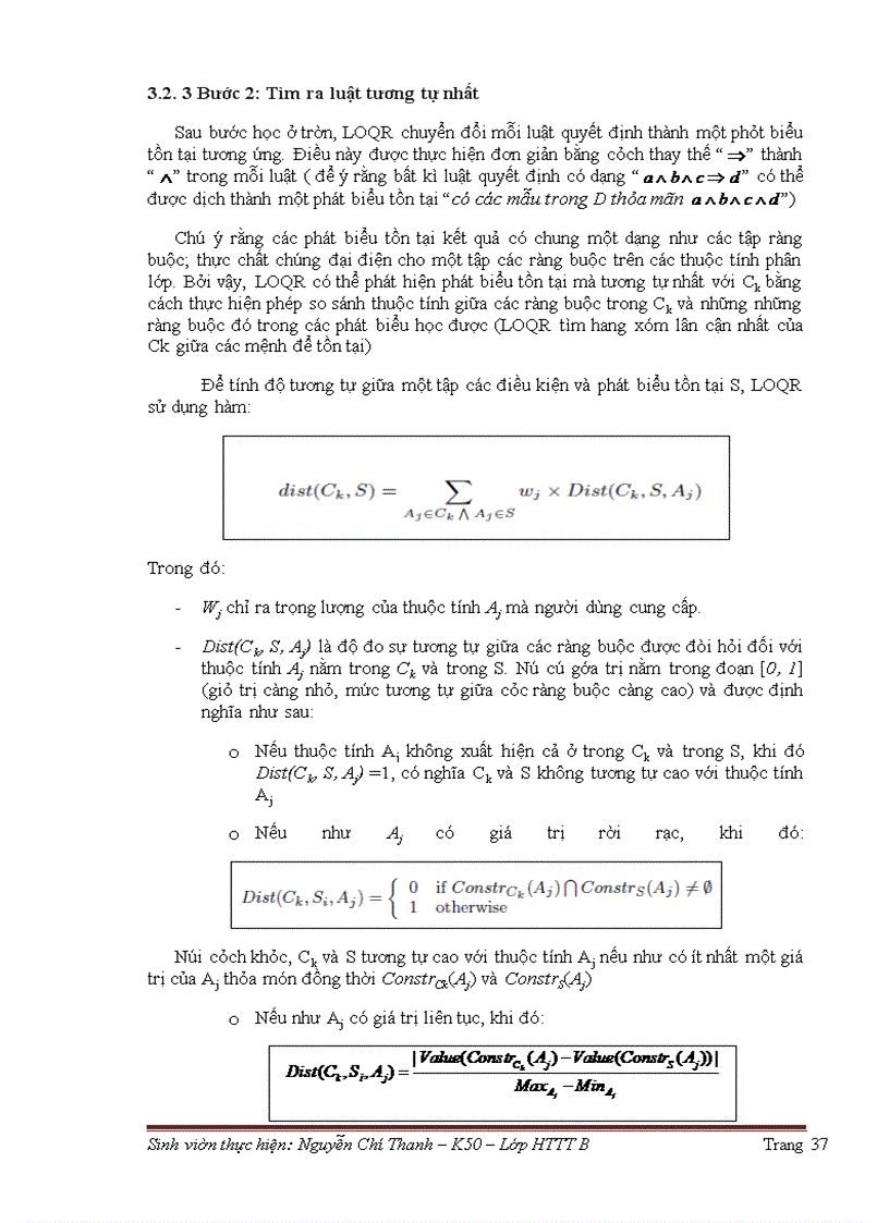image for page Nới lỏng truy vấn sử dụng kĩ thuật khám phá tri thức