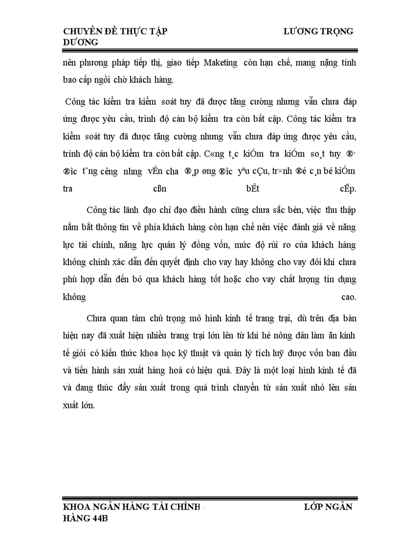 image for page Giải pháp nâng cao chất lượng tín dụng hộ sản xuất tại chi nhánh Ngân hàng nông nghiệp phát triển nông thôn huyện Bình Giang tỉnh Hải Dương