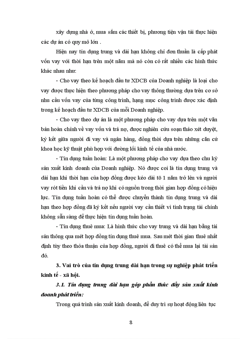 image for page Giải pháp nâng cao chất lượng tín dụng trung và dài hạn tại Ngân hàng Công thương Thanh Xuân