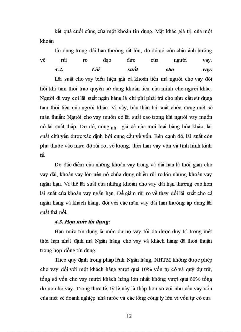image for page Giải pháp nâng cao chất lượng tín dụng trung và dài hạn tại Ngân hàng Công thương Thanh Xuân