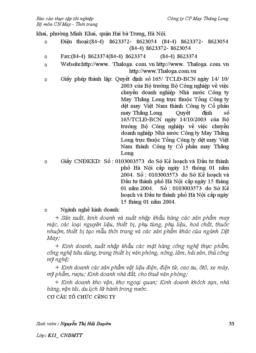 image for page Tìm hiểu chung công tác quản lý và kinh doanh của Công ty CP May Thăng Long Bộ môn CN May