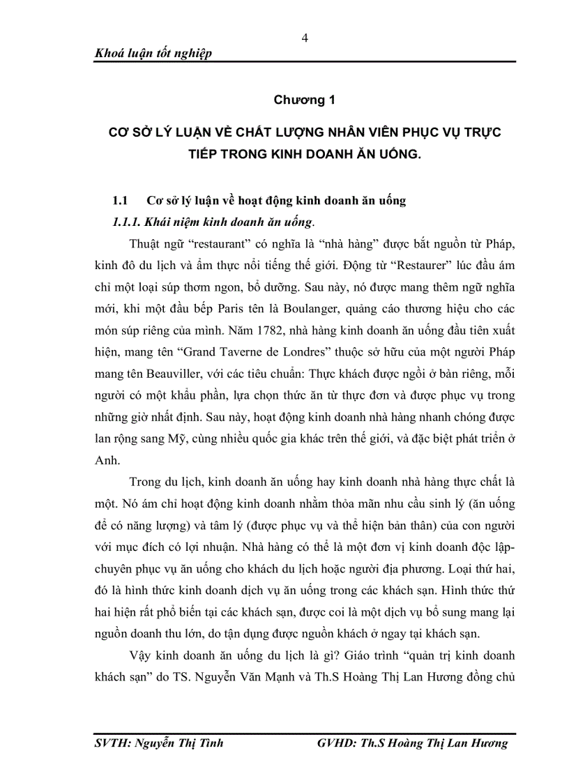 image for page Một số giải pháp nhằm hoàn thiện chất lượng đội ngũ nhân viên phục vụ trực tiếp tại các nhà hàng Hoa Sen của công ty cổ phần du lịch Kim Liên