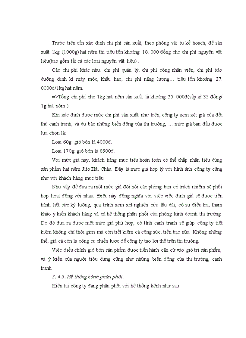 image for page Kế hoạch marketing mix cho sản phẩm hạt nêm Jito Hải Châu