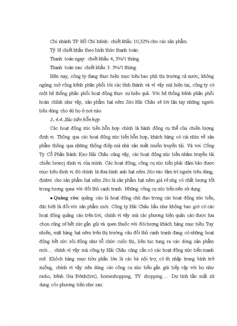 image for page Kế hoạch marketing mix cho sản phẩm hạt nêm Jito Hải Châu