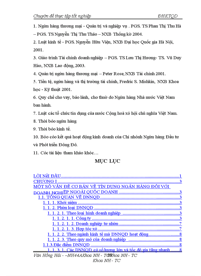 image for page Mở rộng hoạt động tín dụng đối với các doanh nghiệp ngoài quốc doanh tại Chi nhánh Ngân hàng Đầu tư và Phát triển Đông Đô