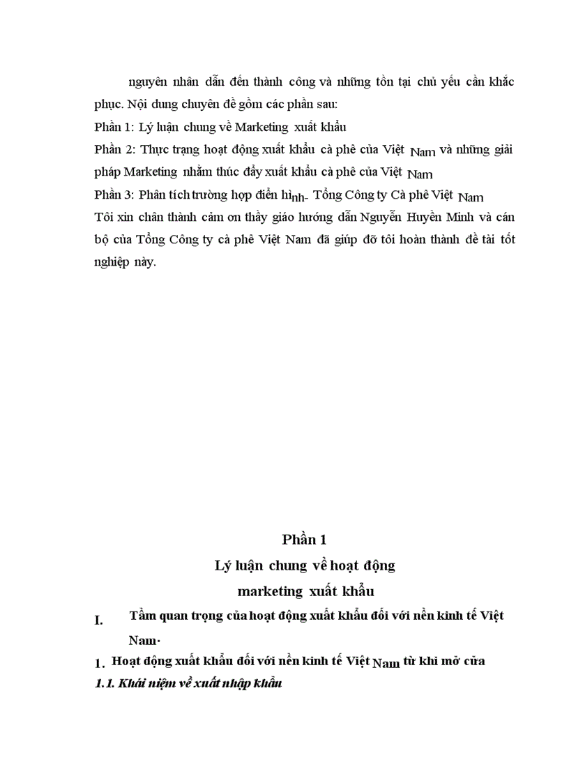 image for page Một số giải pháp Marketing cho xuất khẩu cà phê ở Việt Nam