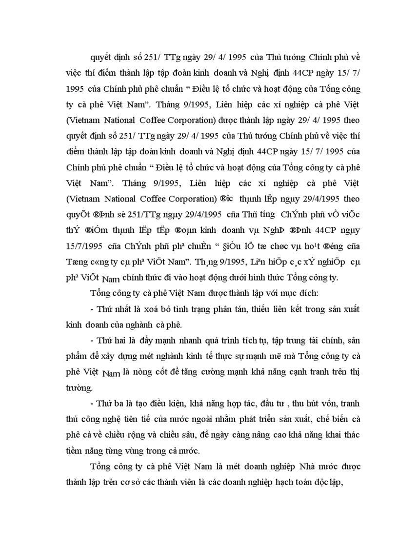 image for page Một số giải pháp Marketing cho xuất khẩu cà phê ở Việt Nam