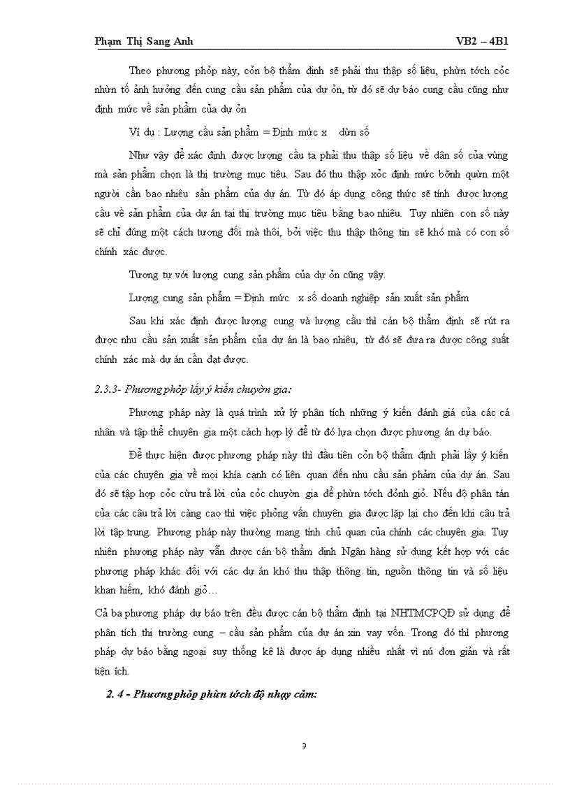 image for page Tình hình thẩm định dự án cho vay vốn tại Ngân hàng thương mại cổ phần Quân Đội