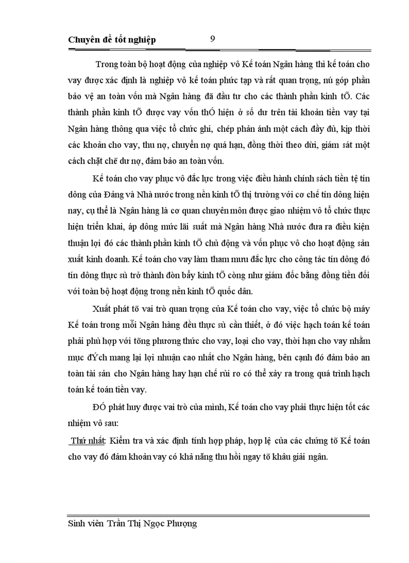 image for page Giải pháp hoàn thiện kế toán cho vay tại Chi nhánh Ngân hàng Công thương Khu Công Nghiệp Quế Võ