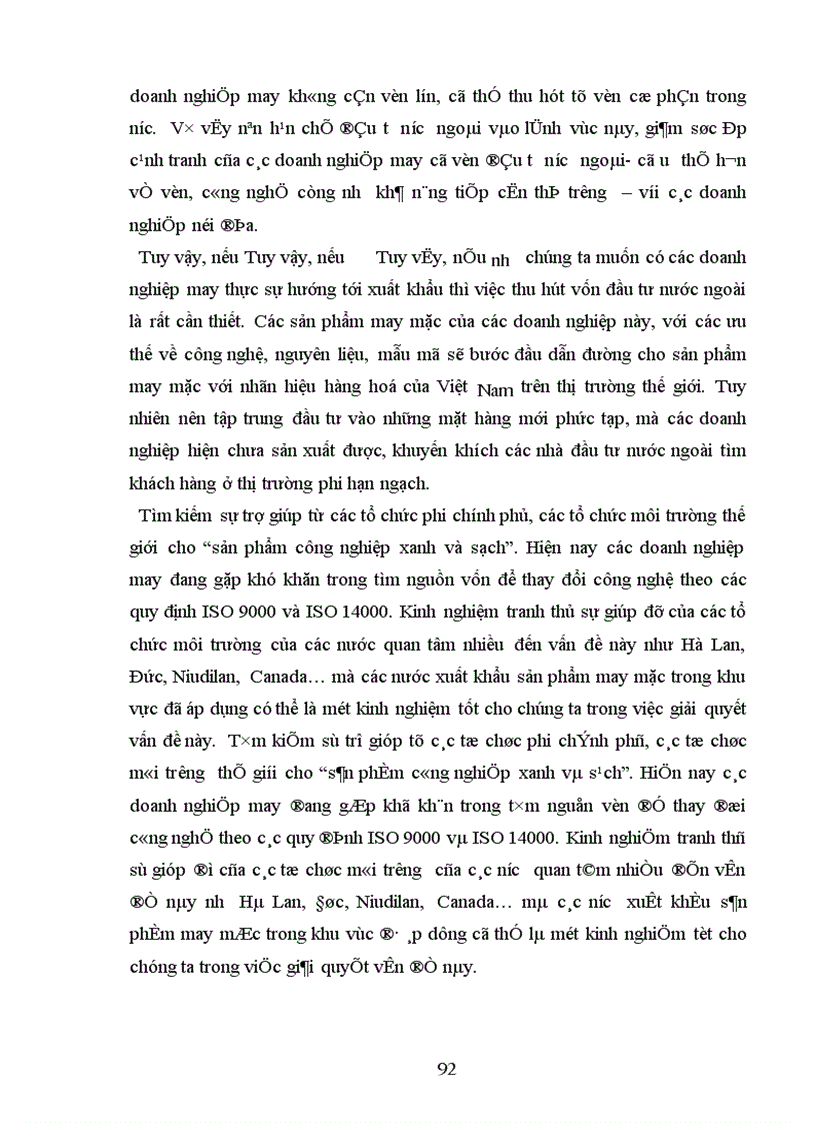 image for page Thực trạng xuất khẩu hàng dệt may của vinateximex sang thị trường Nhật Bản