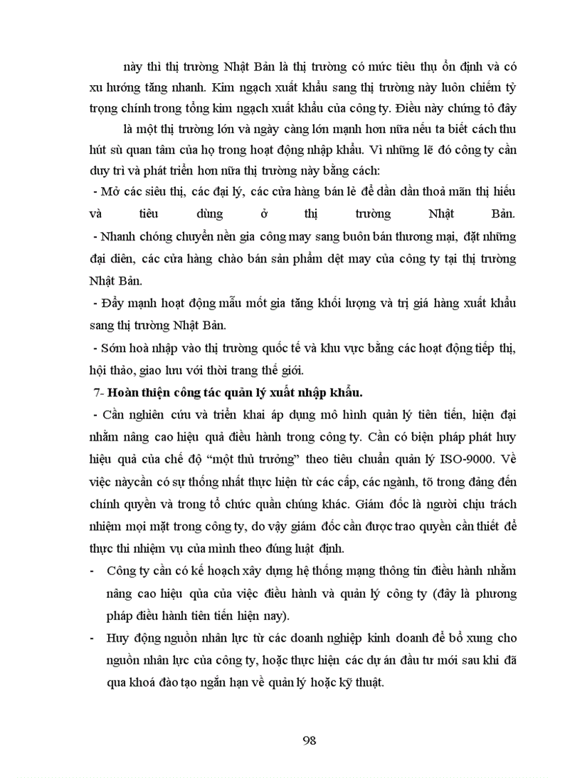 image for page Thực trạng xuất khẩu hàng dệt may của vinateximex sang thị trường Nhật Bản