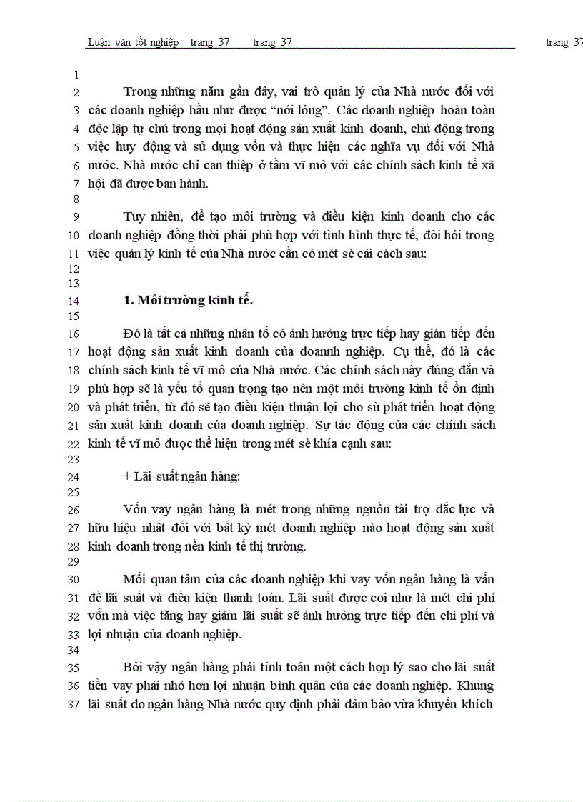 image for page Vốn kinh doanh và các biện pháp nâng cao hiệu quả sử dụng vốn kinh doanh tại Công ty Bia Hà nội