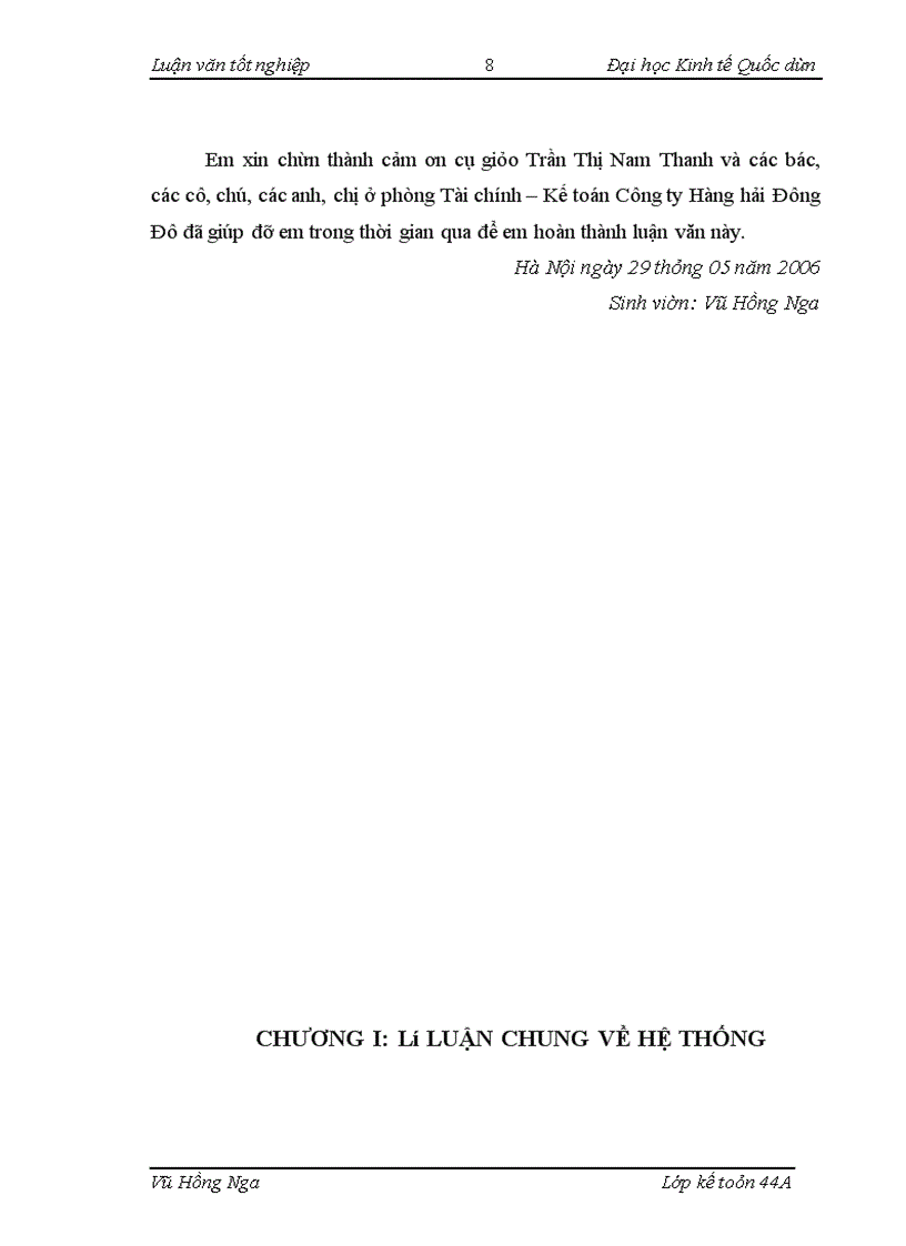 image for page Hoàn thiện hệ thống báo cáo tài chính với việc phân tích tình hình tài chính tại Công ty Hàng hải Đông Đô