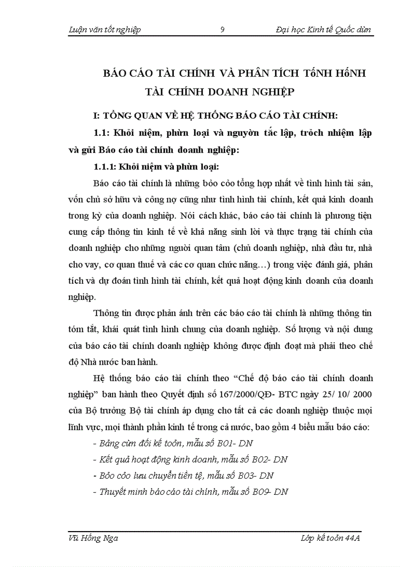 image for page Hoàn thiện hệ thống báo cáo tài chính với việc phân tích tình hình tài chính tại Công ty Hàng hải Đông Đô