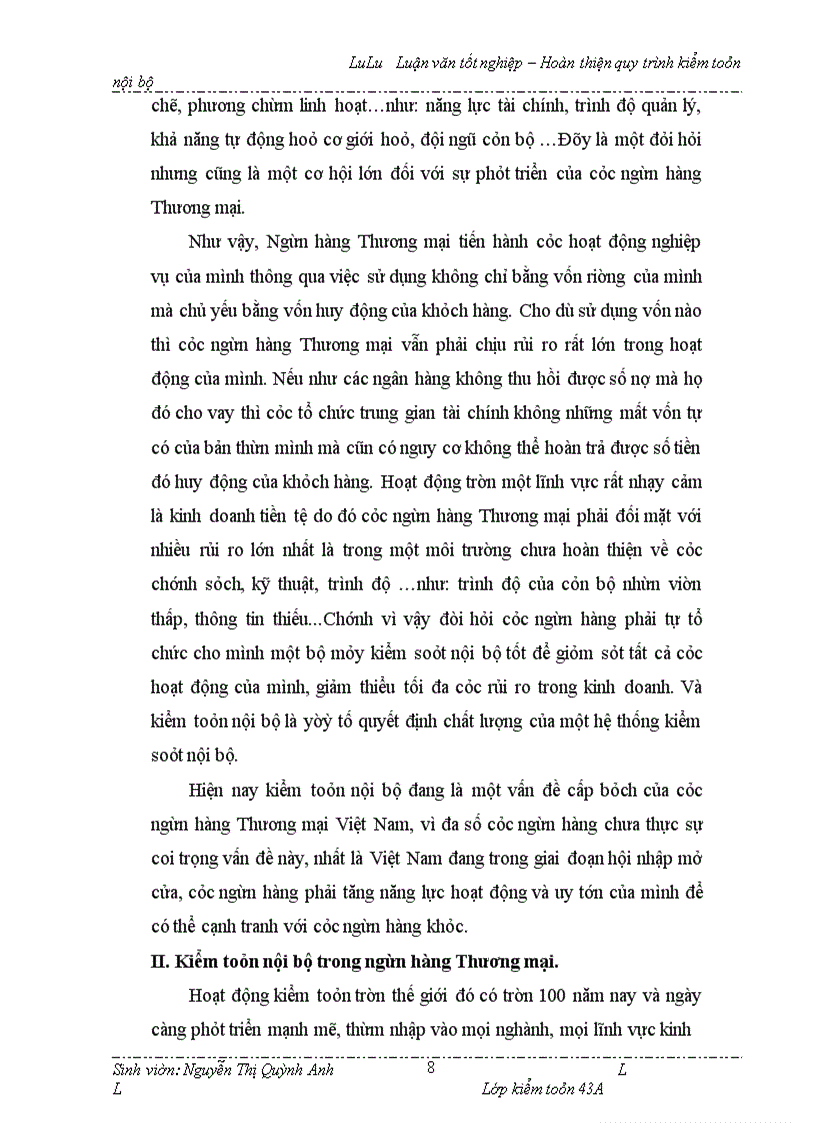 image for page Hoàn thiện quy trình kiểm toán nội bộ – Hoàn thiện quy trình kiểm toán nội bộ