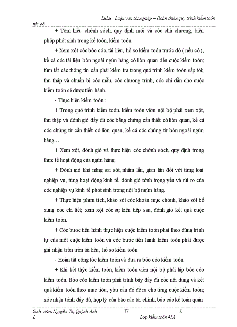 image for page Hoàn thiện quy trình kiểm toán nội bộ – Hoàn thiện quy trình kiểm toán nội bộ