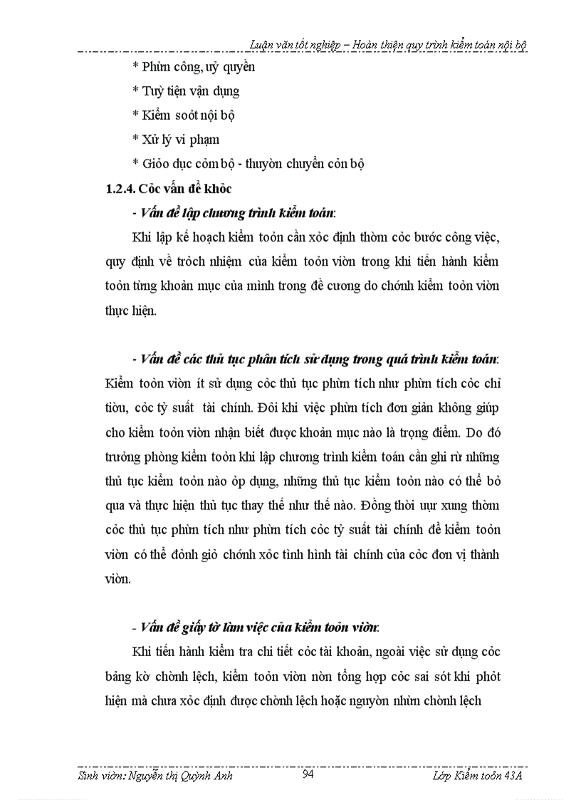 image for page Hoàn thiện quy trình kiểm toán nội bộ – Hoàn thiện quy trình kiểm toán nội bộ