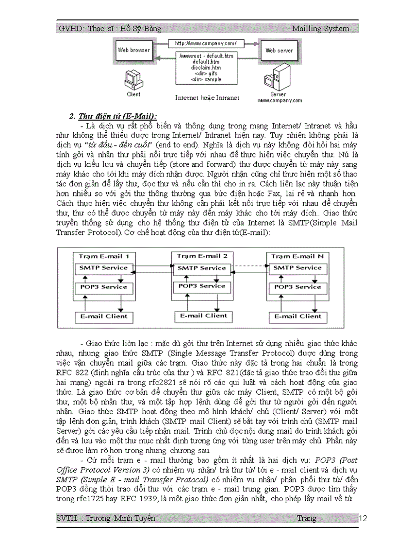 image for page Mạng và các dịch vụ thông dụng trên internet