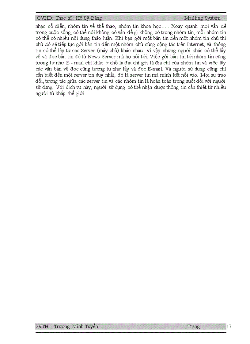 image for page Mạng và các dịch vụ thông dụng trên internet