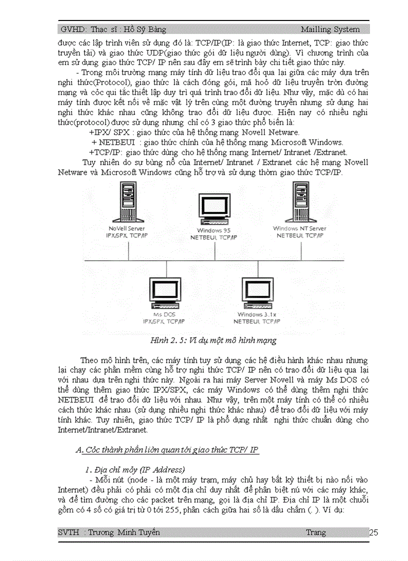 image for page Mạng và các dịch vụ thông dụng trên internet