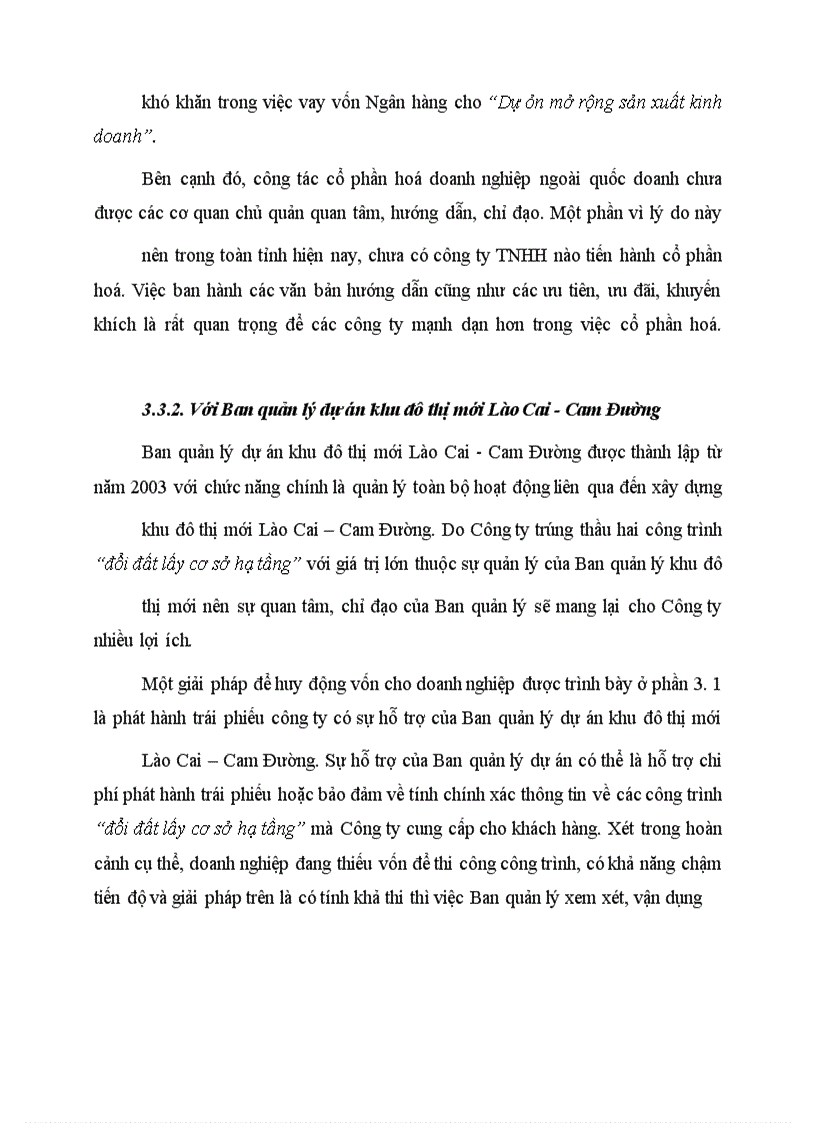 image for page Tăng cường huy động vốn phục vụ sản xuất kinh doanh tại Công ty Đầu tư xây dựng các công trình (Lào Cai)