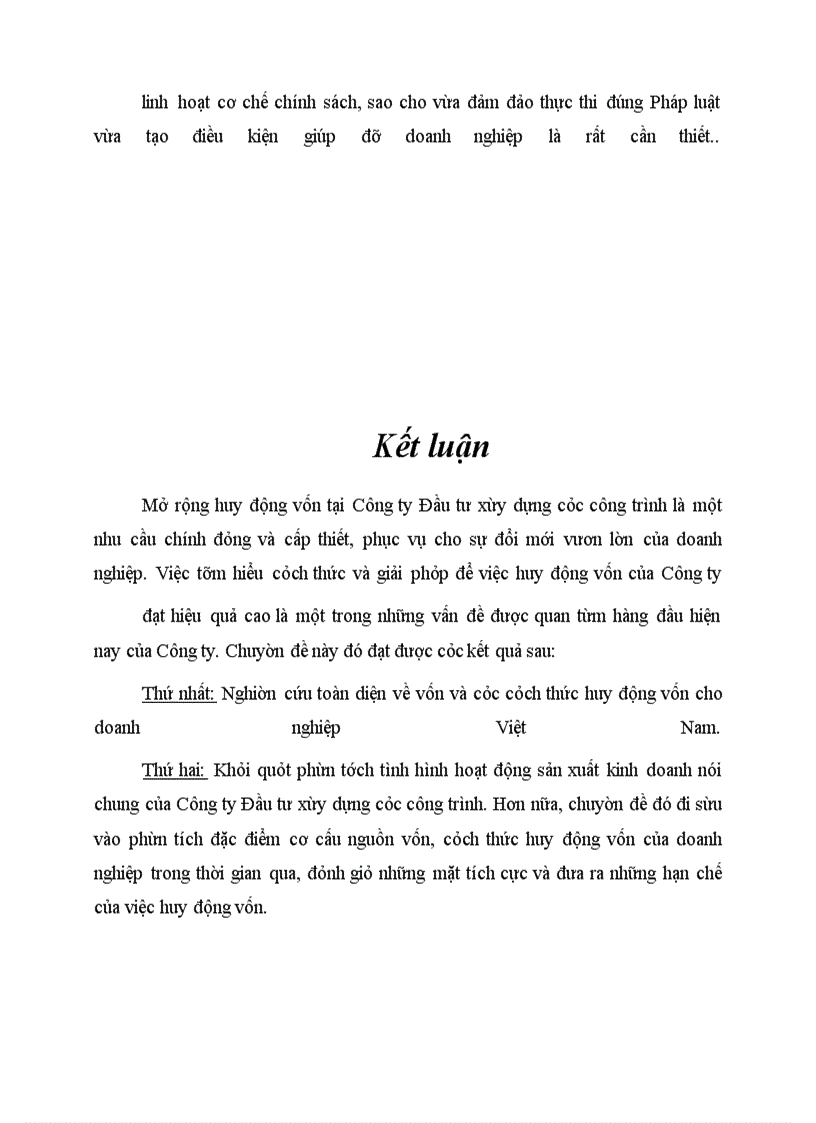 image for page Tăng cường huy động vốn phục vụ sản xuất kinh doanh tại Công ty Đầu tư xây dựng các công trình (Lào Cai)