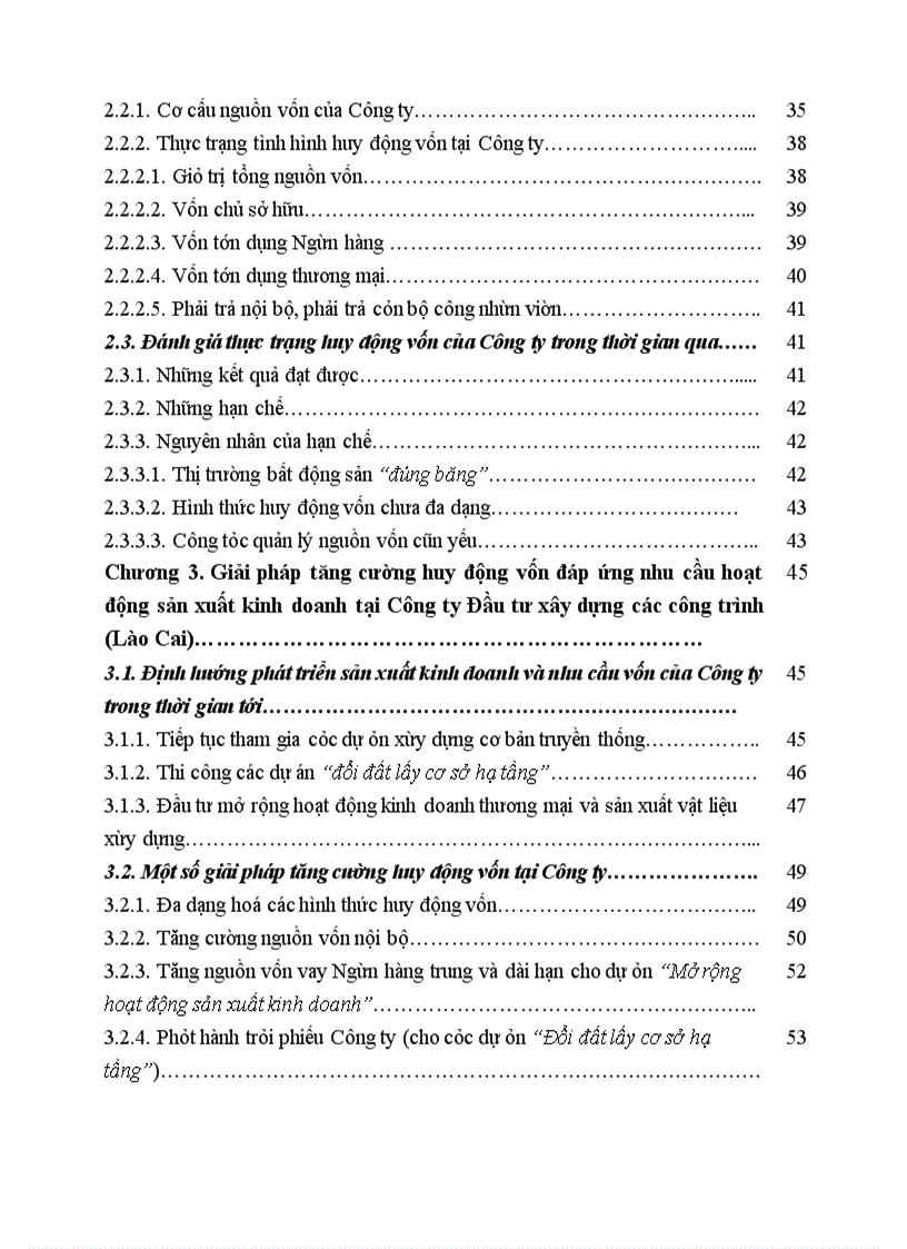 image for page Tăng cường huy động vốn phục vụ sản xuất kinh doanh tại Công ty Đầu tư xây dựng các công trình (Lào Cai)