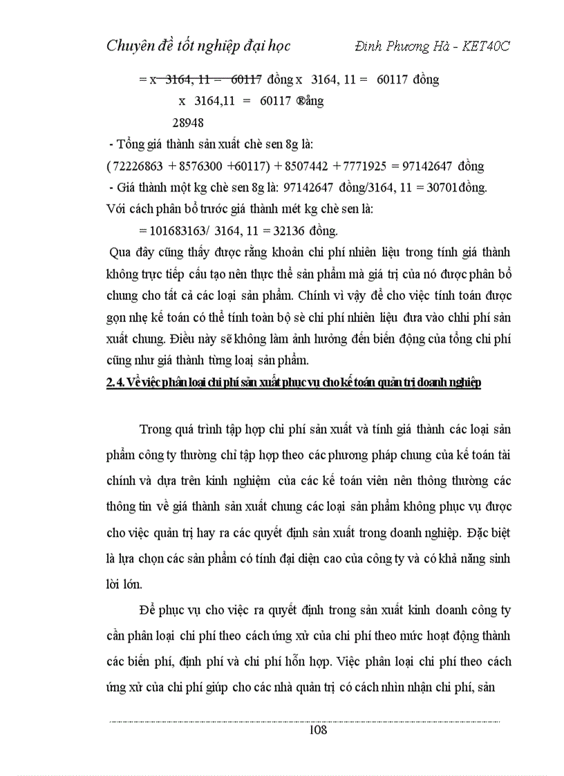 image for page Hoàn thiện công tác hạch toán chi phí sản xuất và tính giá thành sản phẩm với việc tăng cường quản trị tại Công ty cổ phần chè Kim Anh