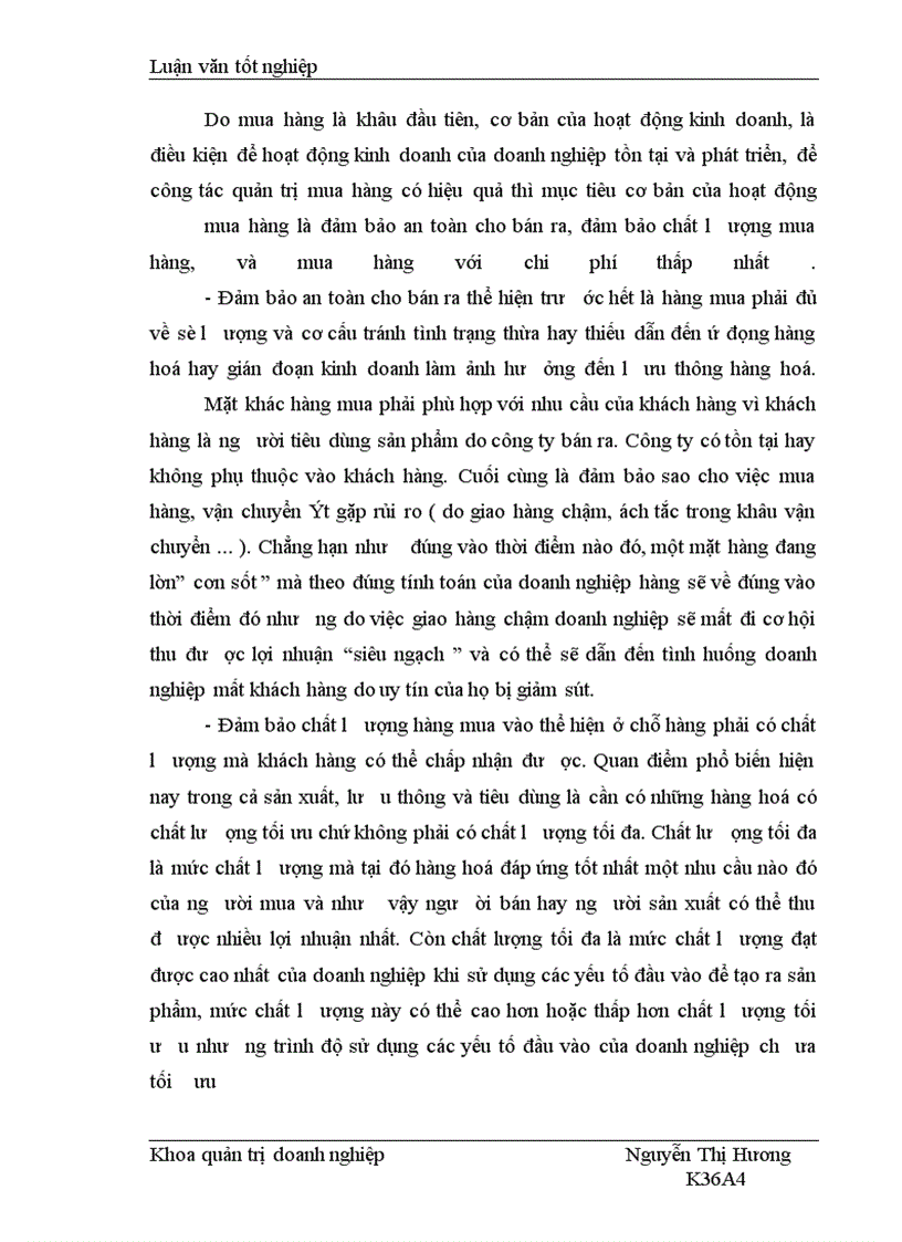 image for page Một số giải pháp nhằm hoàn thiện công tác quản trị mua hàng tại công ty bách hoá số 5 Nam Bộ.