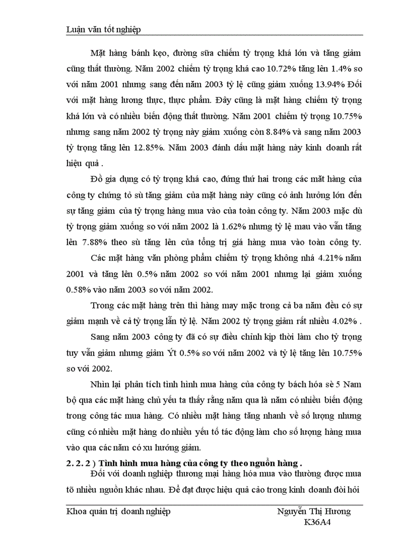 image for page Một số giải pháp nhằm hoàn thiện công tác quản trị mua hàng tại công ty bách hoá số 5 Nam Bộ.