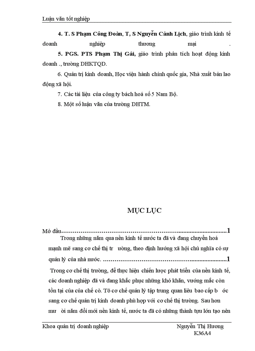 image for page Một số giải pháp nhằm hoàn thiện công tác quản trị mua hàng tại công ty bách hoá số 5 Nam Bộ.