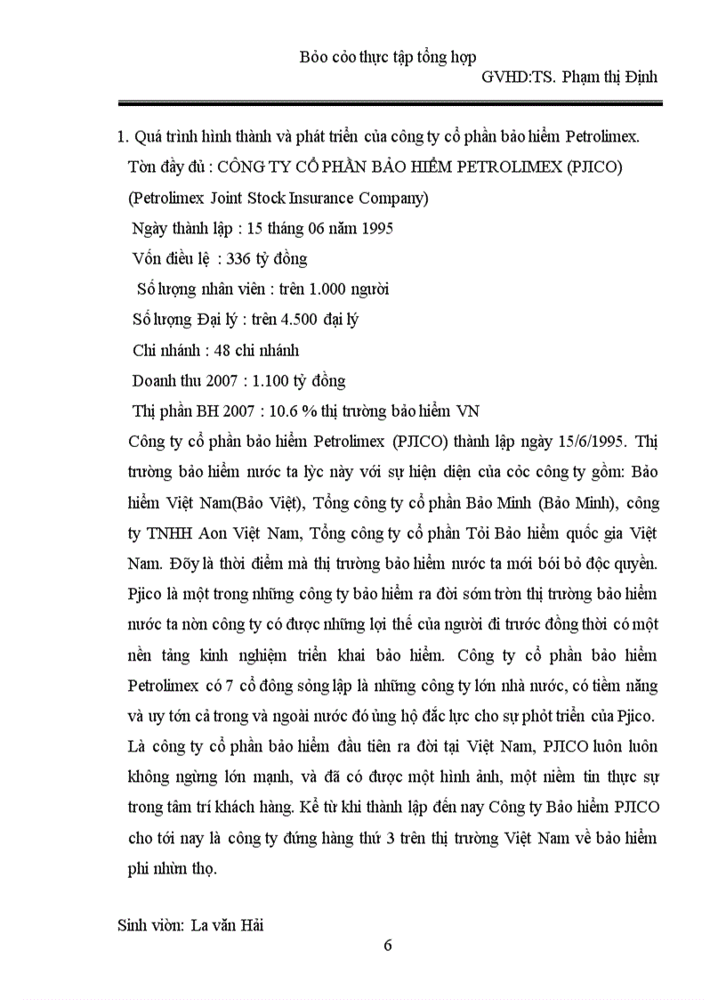 image for page Báo cáo thực tập tổng hợp công ty cổ phần bảo hiểm Petrolimex
