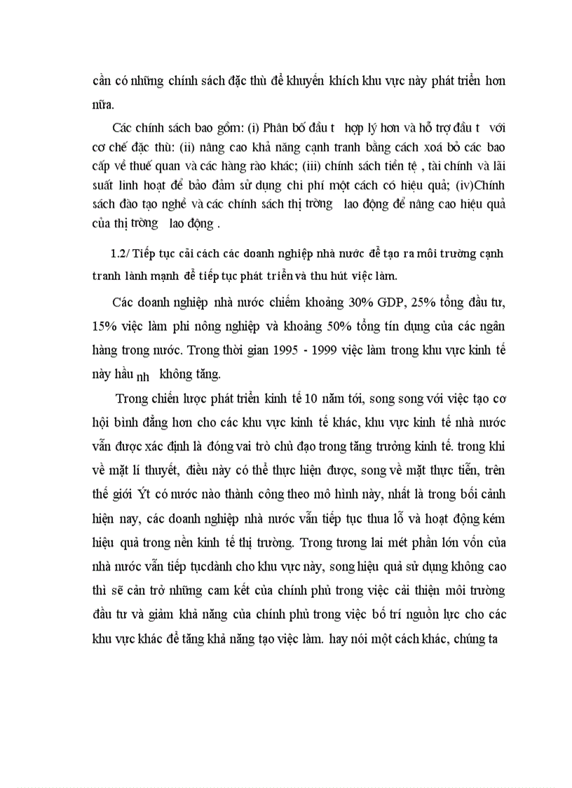 image for page Tăng trưởng kinh tế và vấn đề tạo việc làm