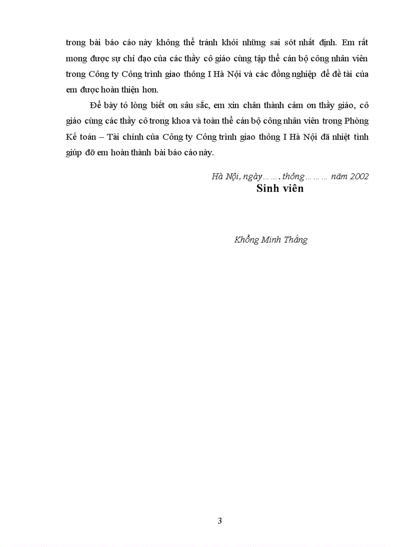 image for page Công tác quản lý và sử dụng nguyên vật liệu tại Công ty Công trình Giao thông I Hà Nội