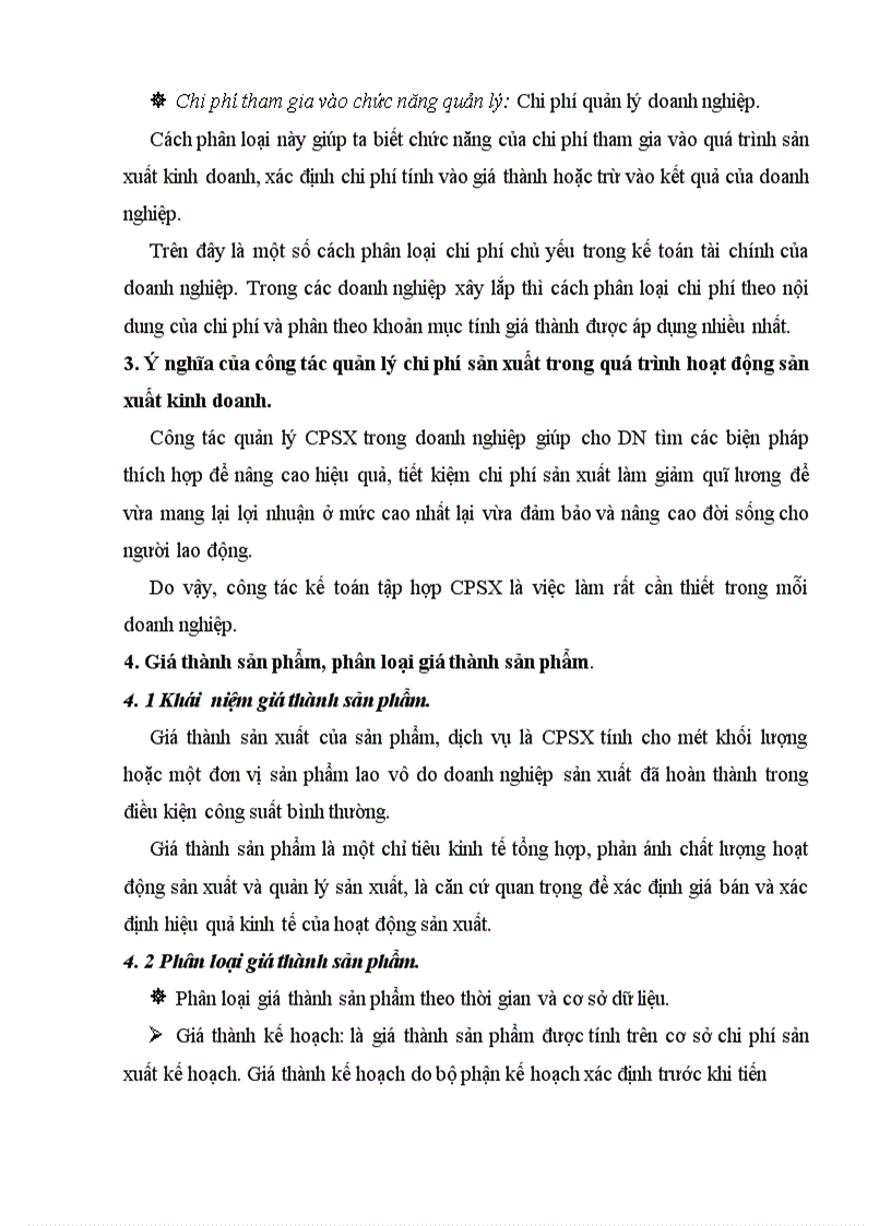 image for page Kế toán chi phí sản xuất và tính giá thành sản phẩm tại Công ty cổ phần XNK và XD Tân Trường Sơn
