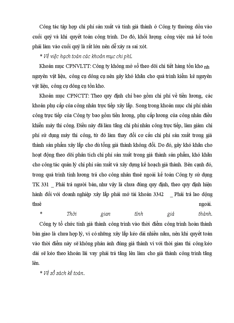 image for page Kế toán chi phí sản xuất và tính giá thành sản phẩm tại Công ty cổ phần XNK và XD Tân Trường Sơn
