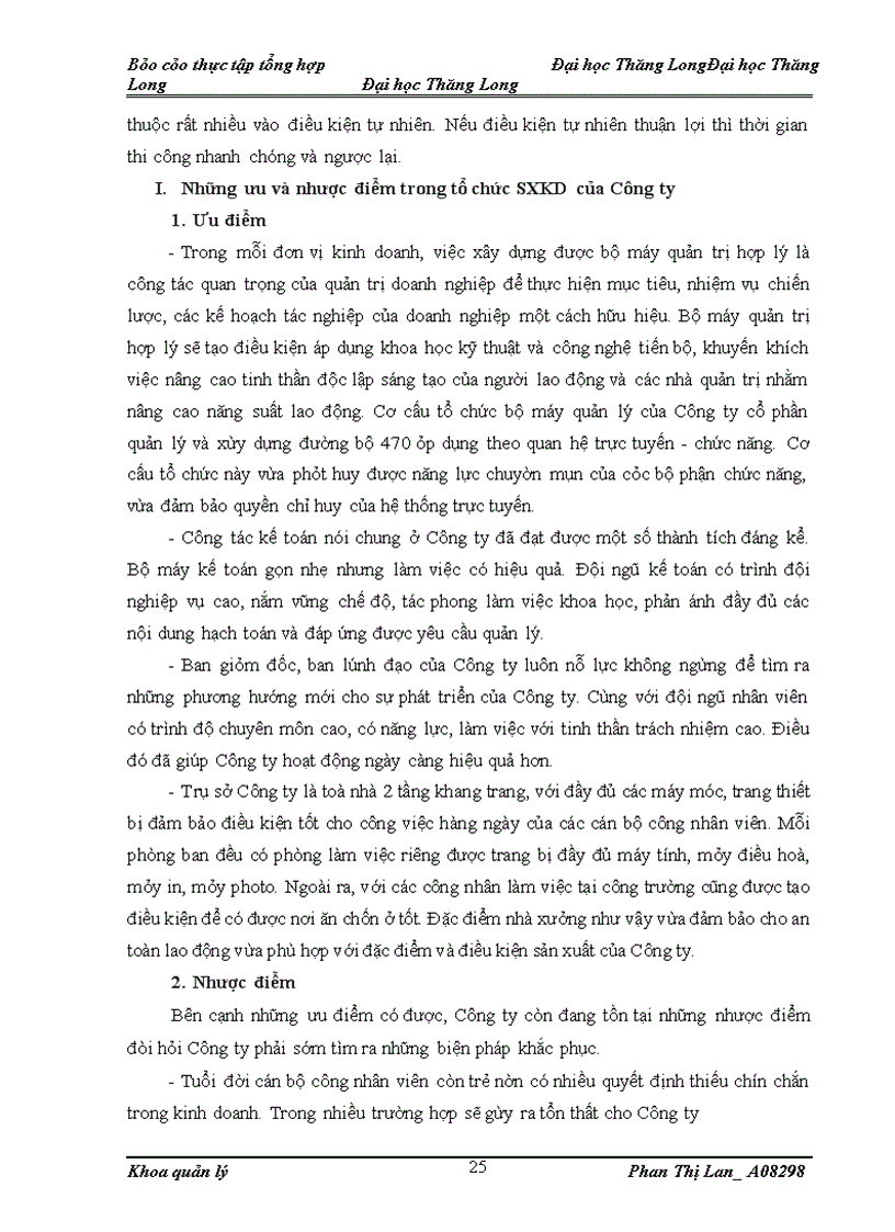 image for page Thực trạng hoạt động sản xuất – kinh doanh của Công ty