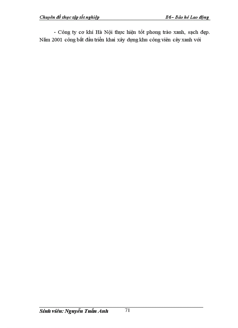 image for page Công tác Bảo Hộ Lao Động tại công ty cơ khí Hà Nội