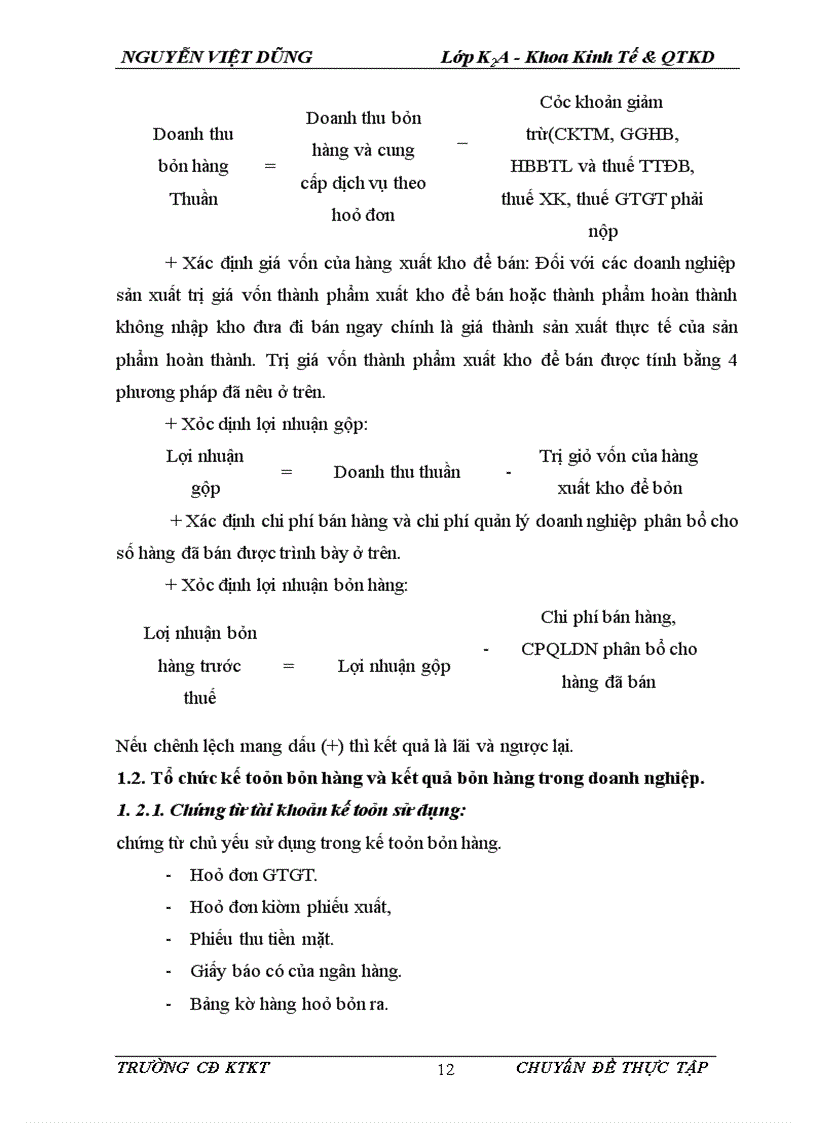 image for page Tìm hiểu kế toán bán hàng và xác định kết quả kinh doanh tại Công ty TNHH TM ĐỨC TÀI