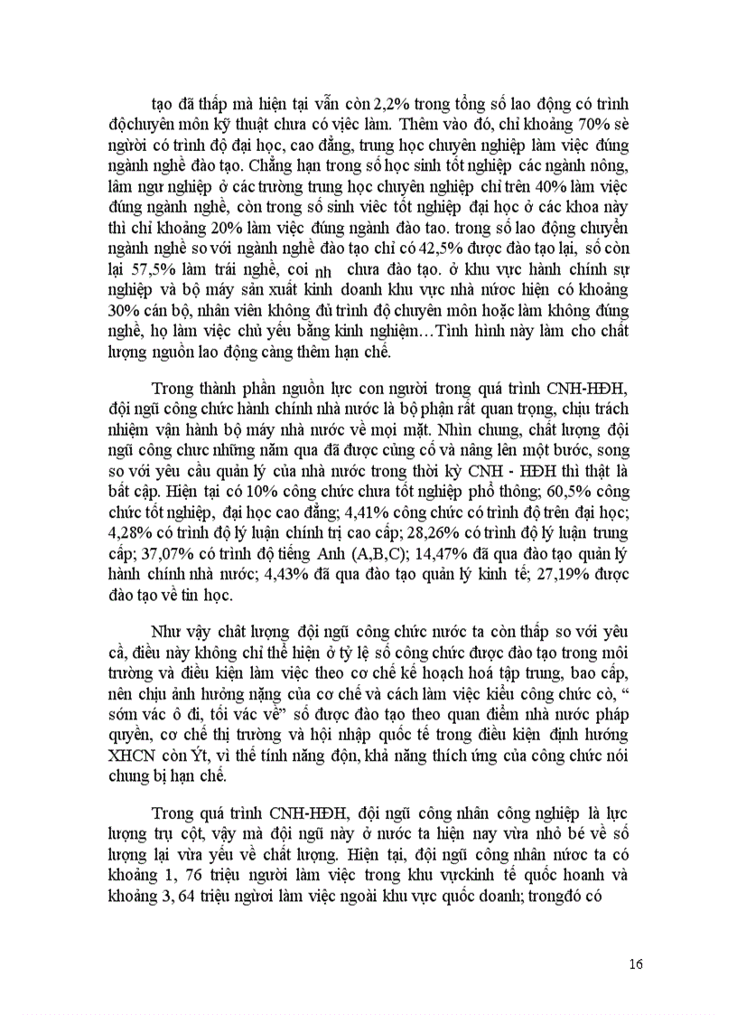 image for page Thực trạng nguồn lực cong ngừơi Việt Nam và những vấn đề đặt ra trước yêu cầu công nghiệp hoá hiện đại hoá