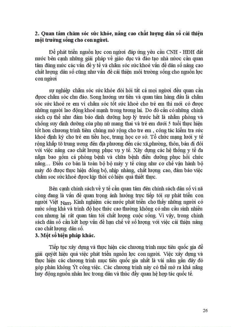 image for page Thực trạng nguồn lực cong ngừơi Việt Nam và những vấn đề đặt ra trước yêu cầu công nghiệp hoá hiện đại hoá