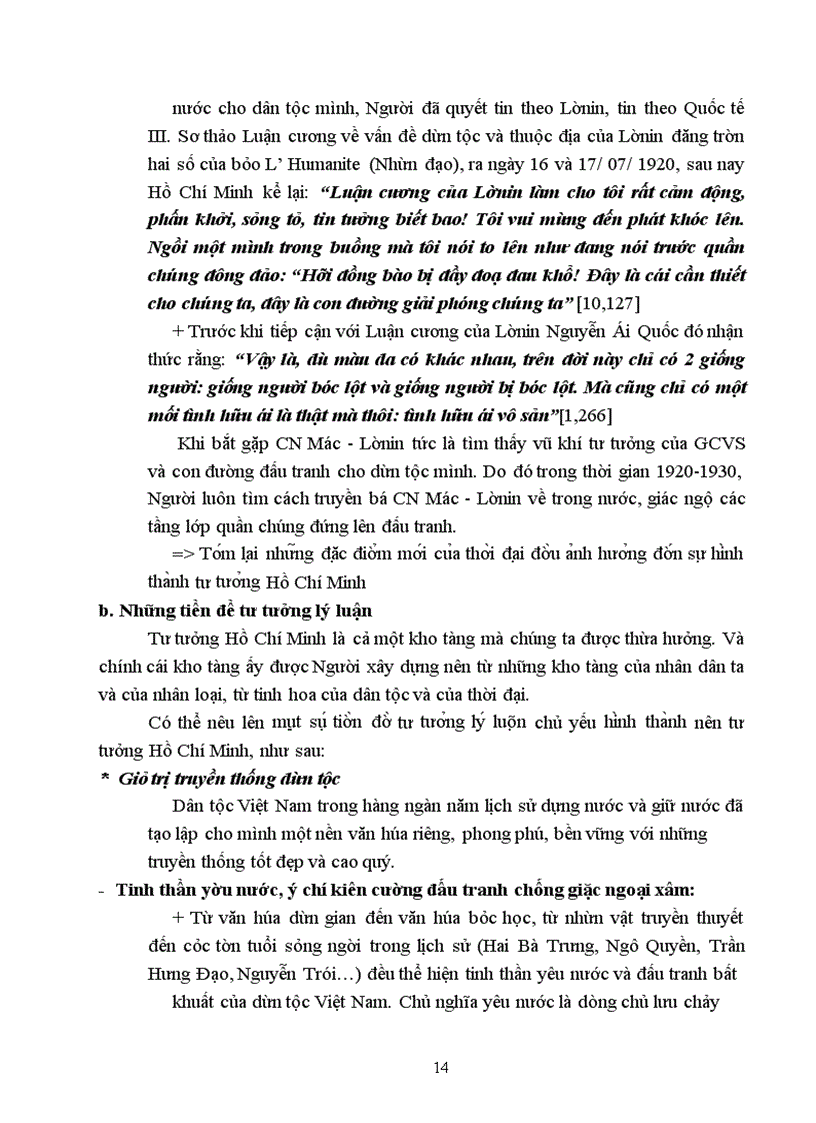 image for page Cơ sở, quá trình hình thành và phát triển tư tưởng hồ chí minh