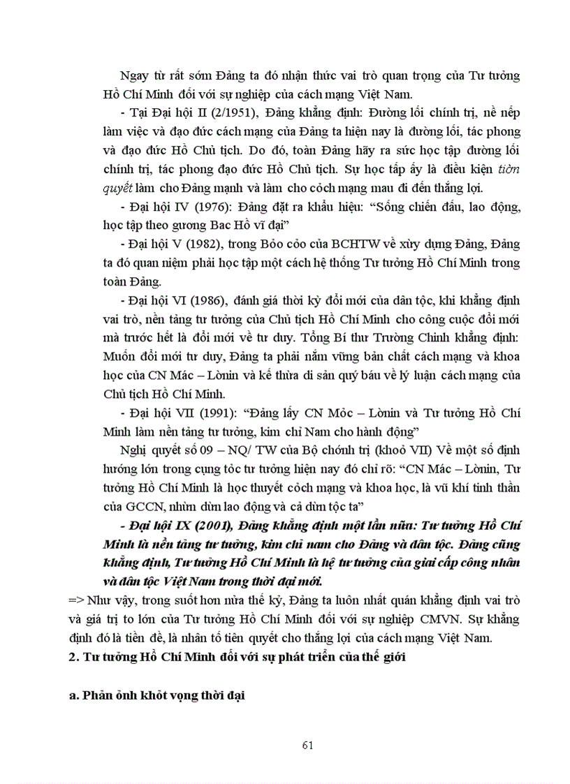 image for page Cơ sở, quá trình hình thành và phát triển tư tưởng hồ chí minh