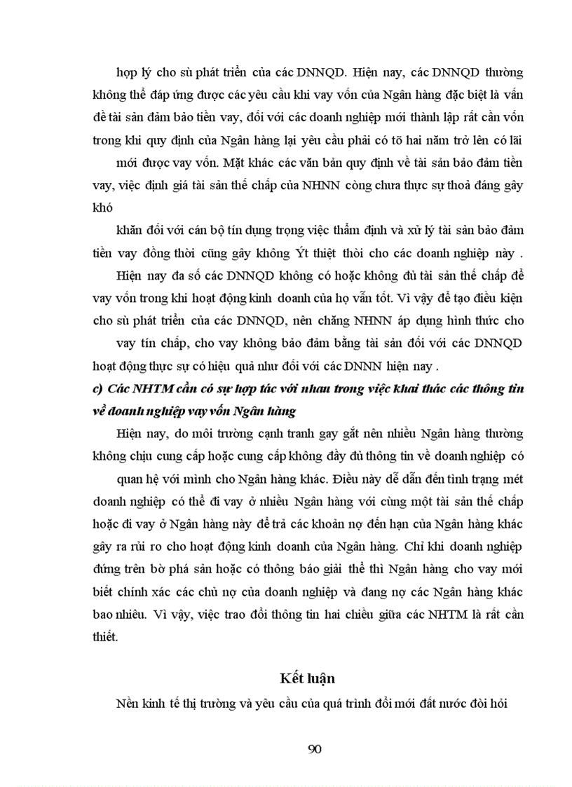 image for page Giải pháp nâng cao chất lượng thẩm định tín dụng trung dài hạn đối với các doanh nghiệp ngoài quốc doanh tại Ngân hàng Thương mại Cổ phần Quân đội